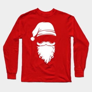 Santa Beard Long Sleeve T-Shirt